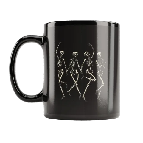Danse Macabre Skeleton Mug