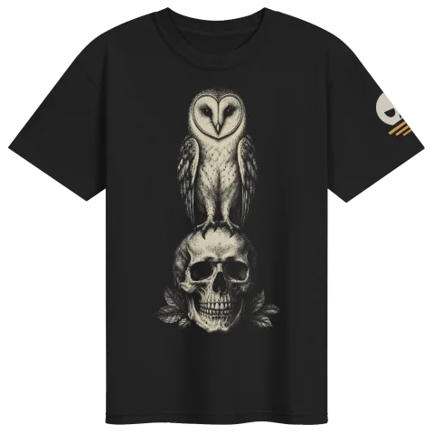 Owl and Skull Tee