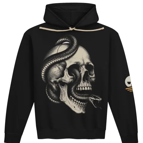 Skull and Snake Hoodie