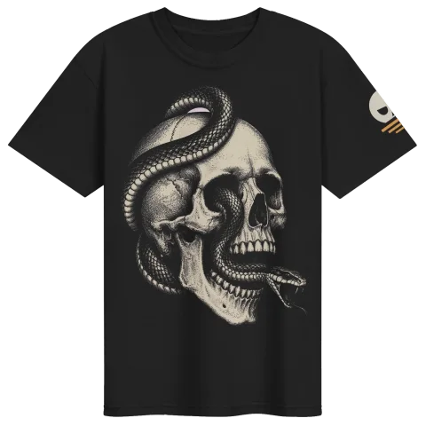 Skull and Snake Tee