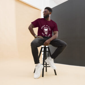FORGED IN BLOOD PAID IN SWEAT - Kettlebell Skull Unisex Classic Tee